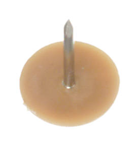 33-73-T tan oval head glide
