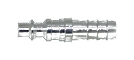 TH-F-82570 1/4 Industrial Plug – 3/8 Hose Barb